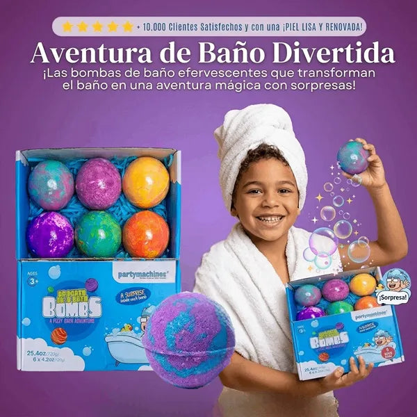 Bombas de Baño para niños