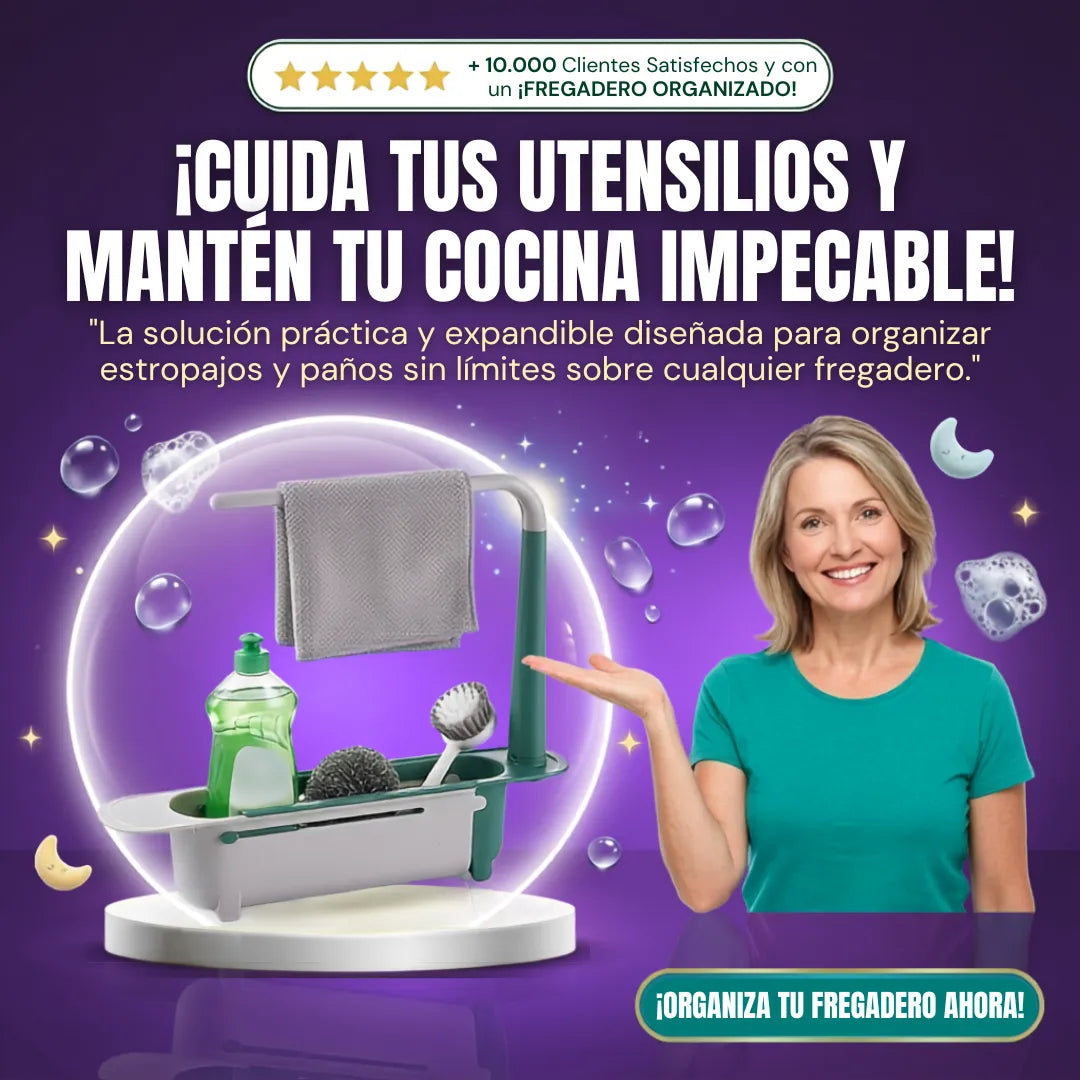 Estante de Almacenamiento de Fregadero