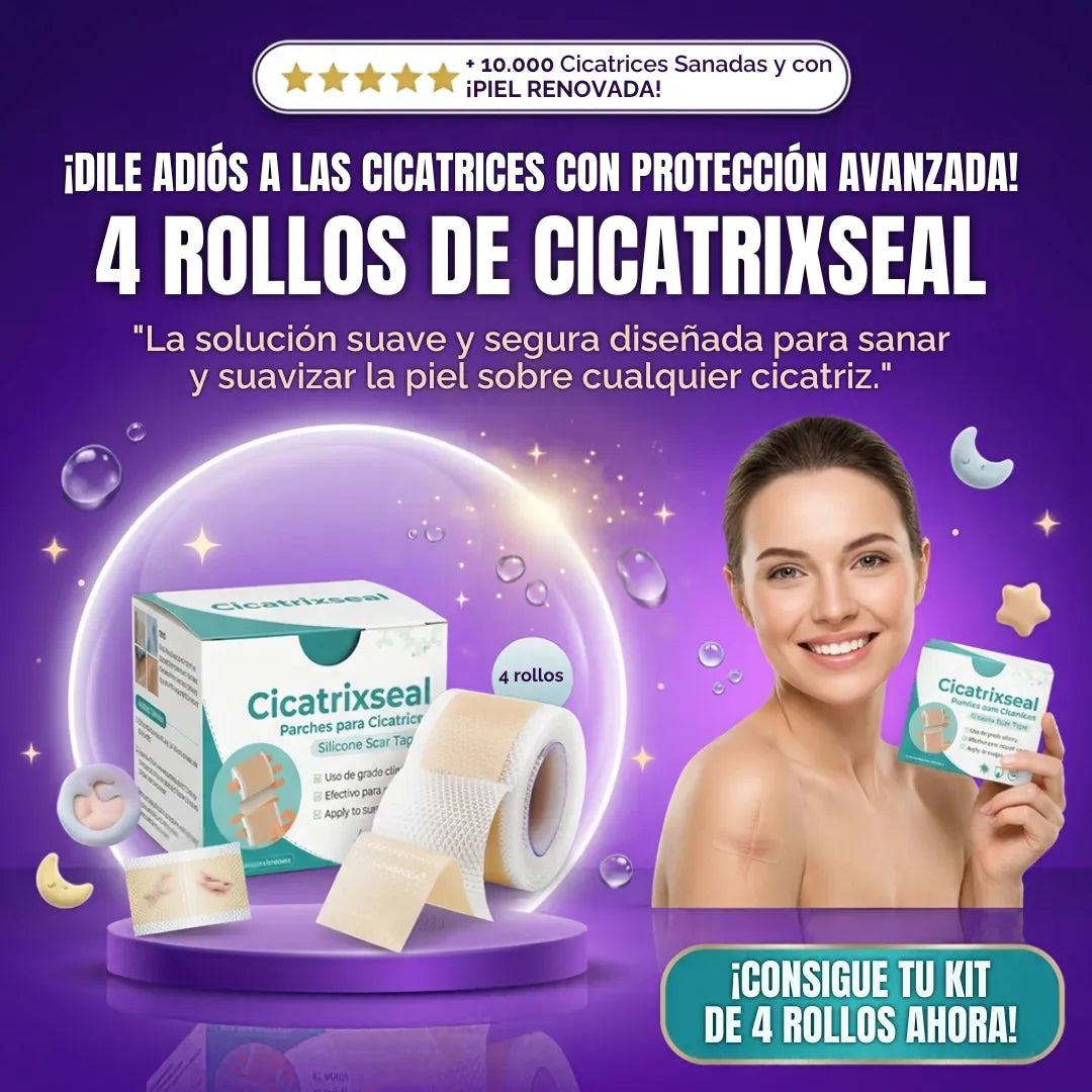 Cicatrixseal Parches para Cicatrices 4 rollos