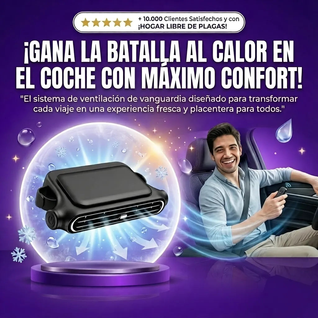 Ventilador para Asiento de Coche