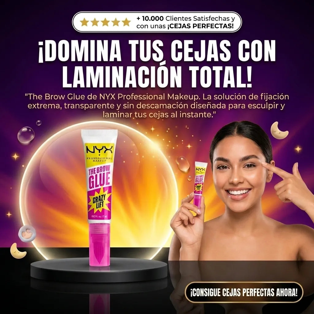 Gel para Laminar Cejas The Brow Glue Crazy Promoción 2x1