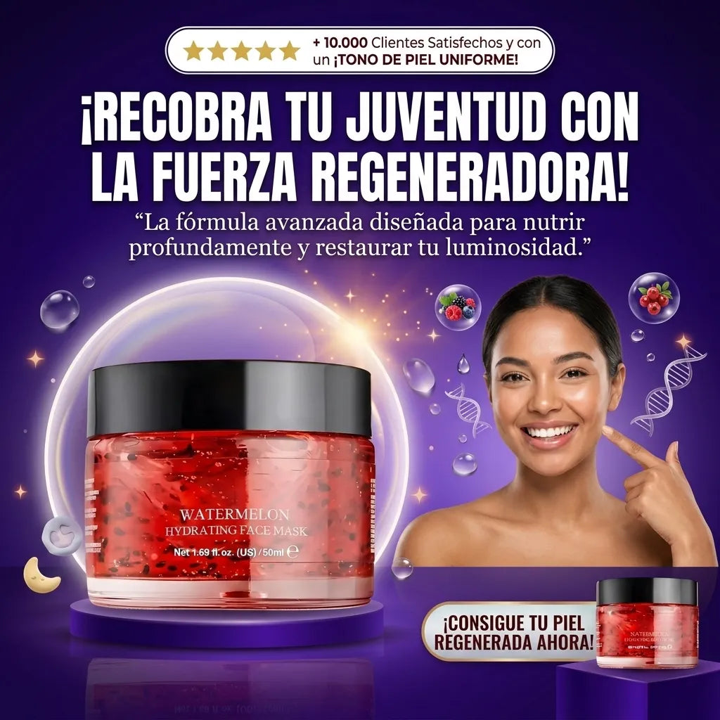 Mascarilla de Sandia 2x1