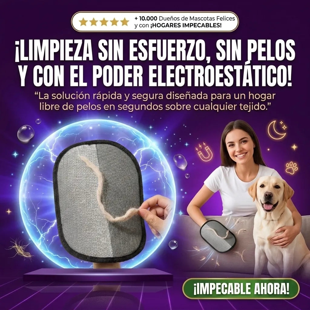 Guante Electroestático Quitapelos Promoción 2x1