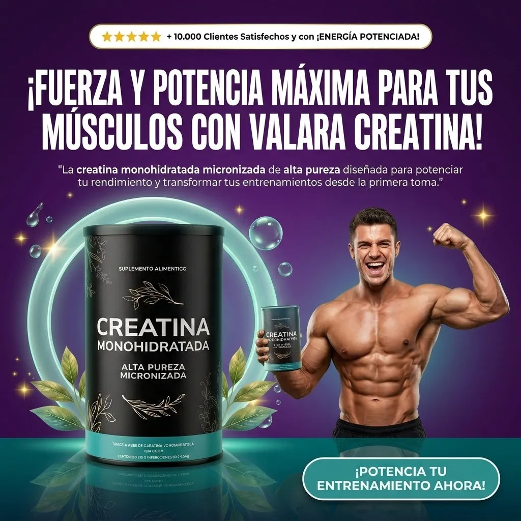 Valara Nutrition Creatina Monohidratada