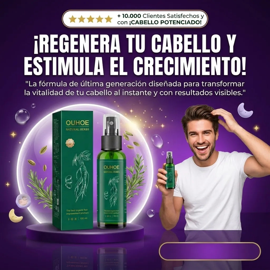 Ouhoe Spray Para Crecer El Pelo