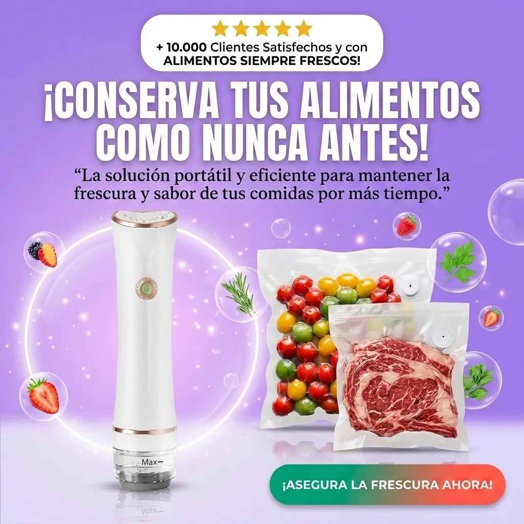 Máquina de Vacío Portátil Automática