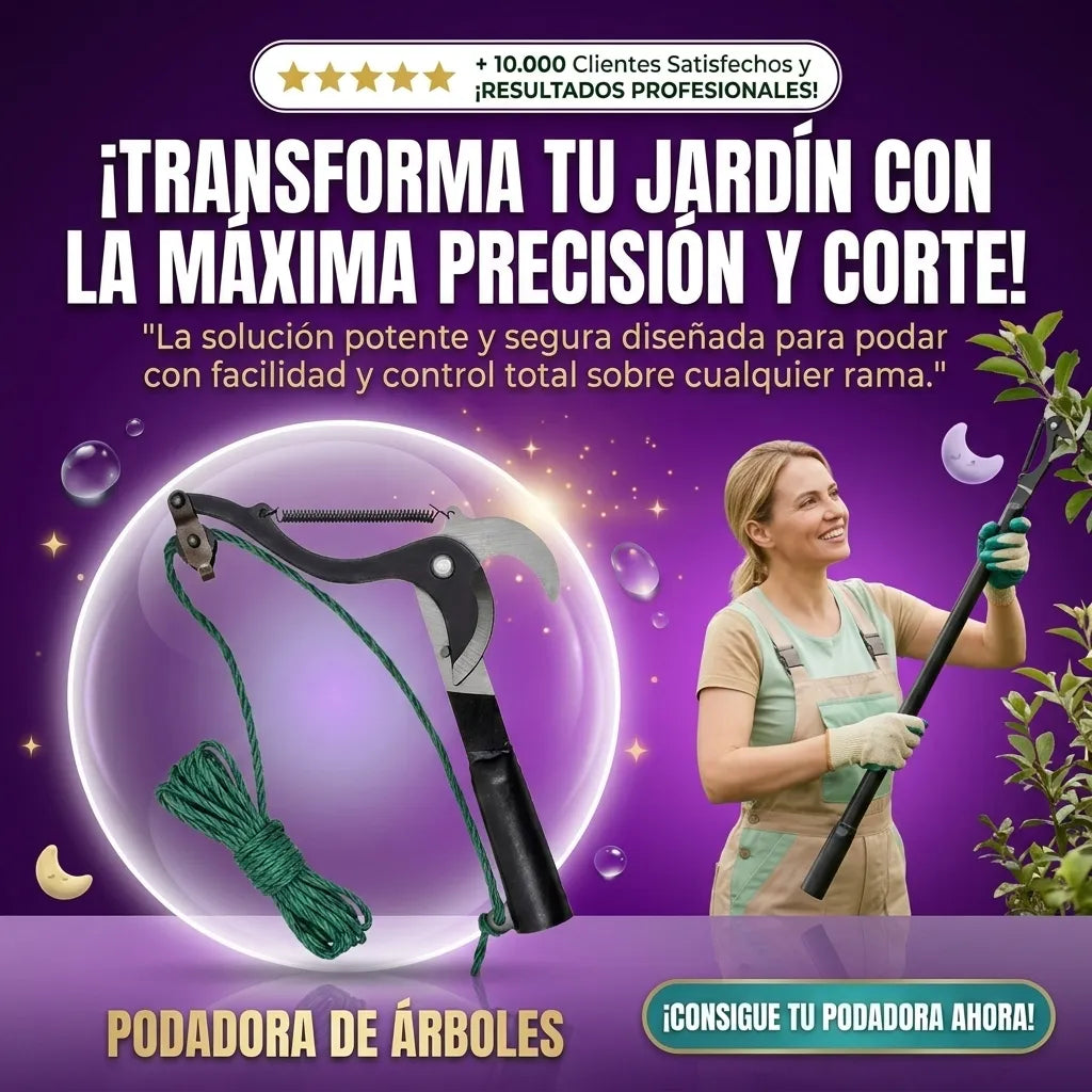 Tijeras Podadoras de Ramas
