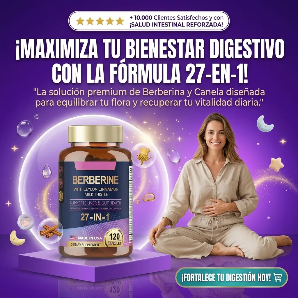 Suplemento de Berberina 27 en 1