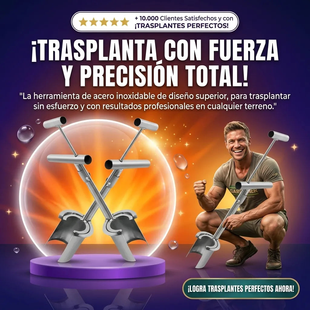 Herramienta de Acero Inoxidable para Trasplantar