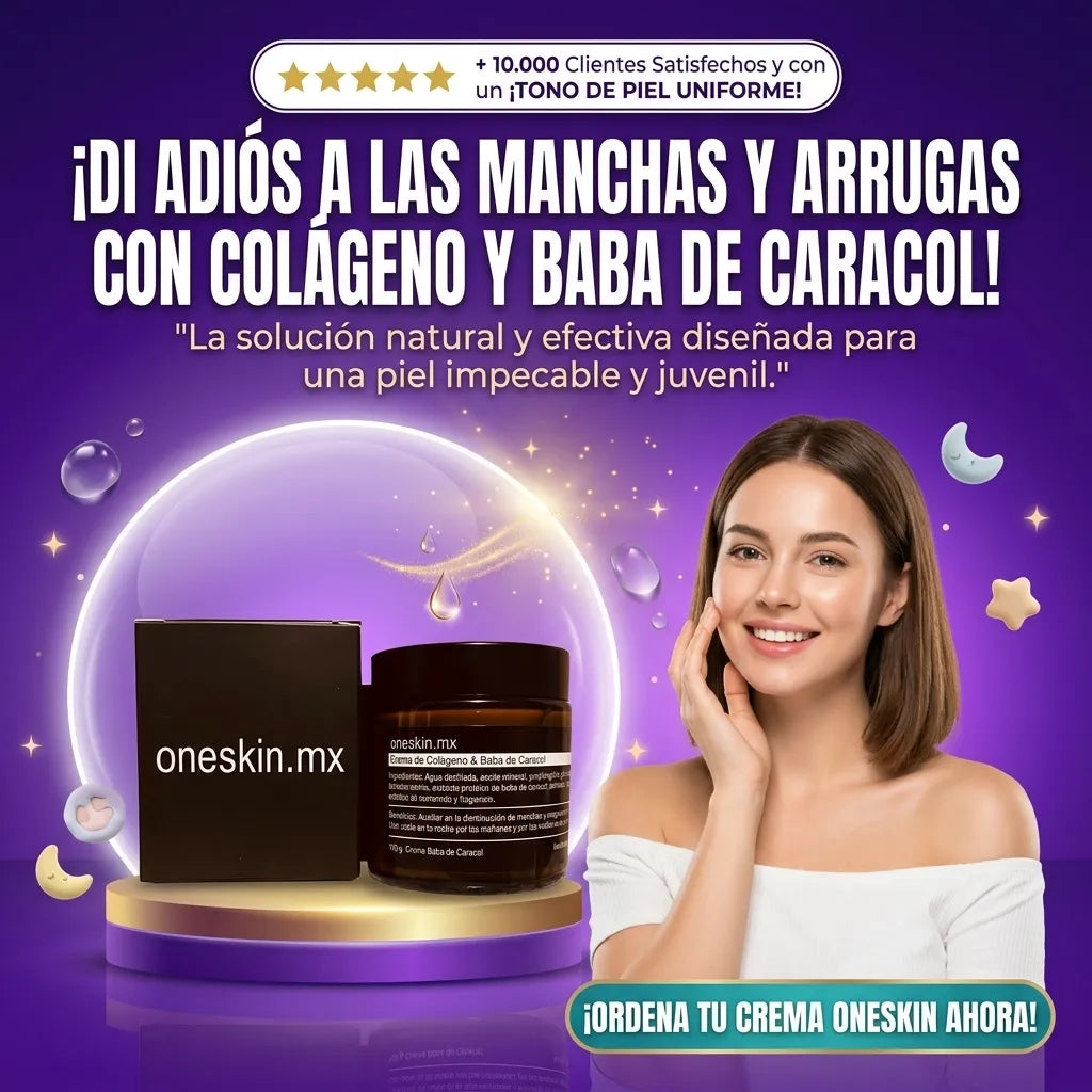 Crema Facial Colágeno & Baba de caracol