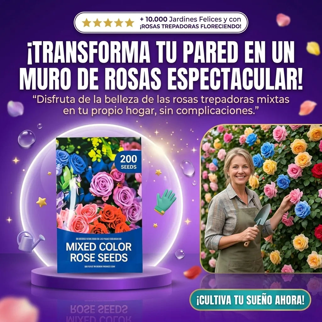 Promoción de 3 Paquetes de Rosas Trepadoras