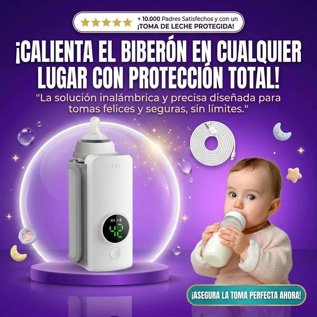 Calentador de Biberón Recargable Portátil