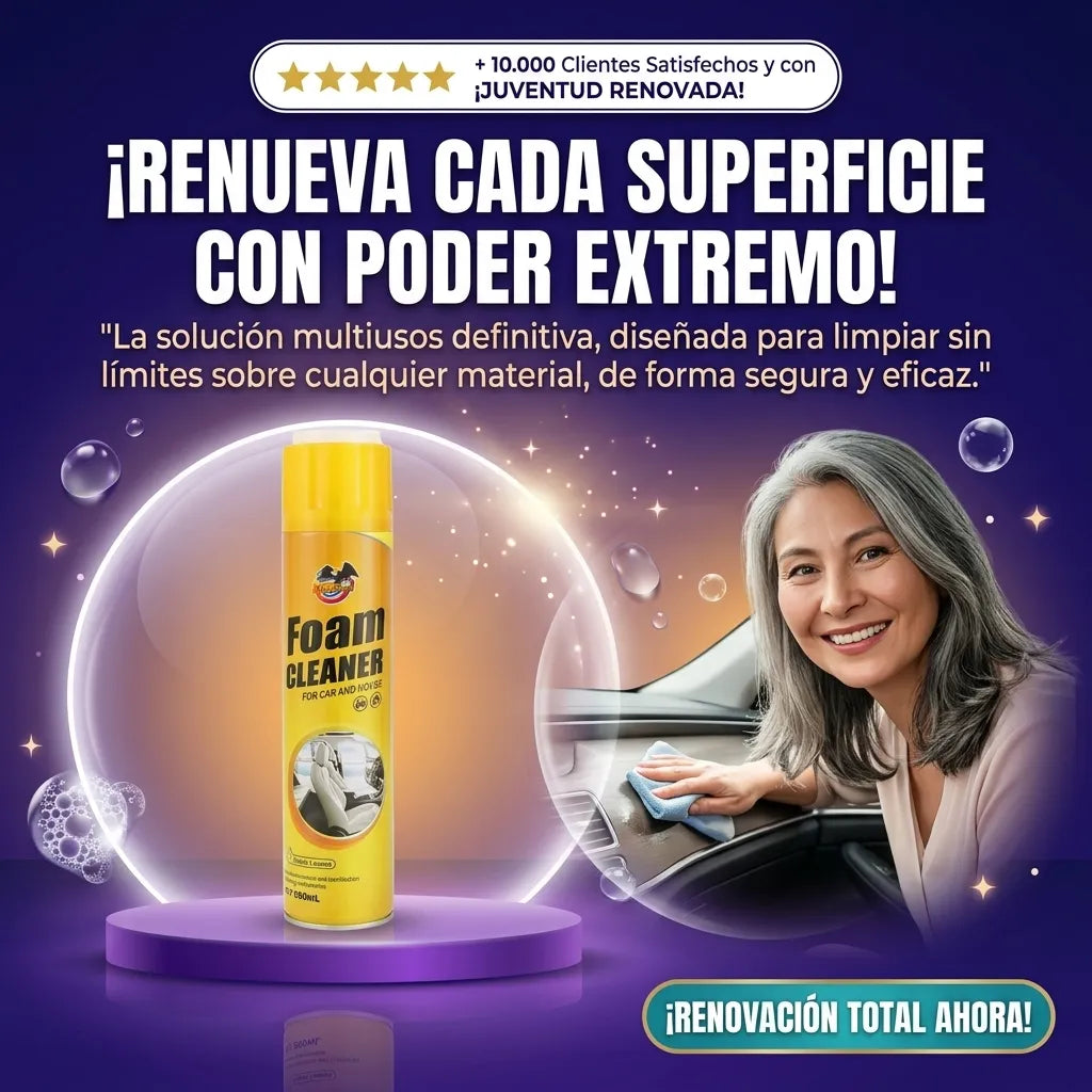 Limpiador de Espuma Multiusos
