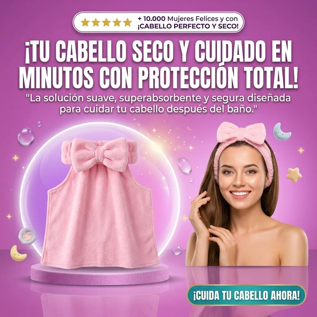 Toalla con Diadema
