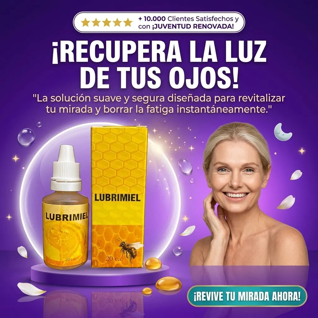 Gotas Lubrimiel para las Cataratas