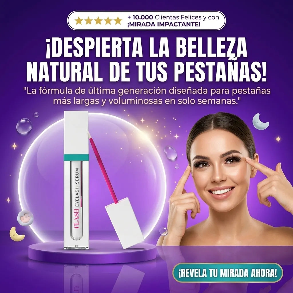 Suero para pestañas Cosmetics FLASH 2x1
