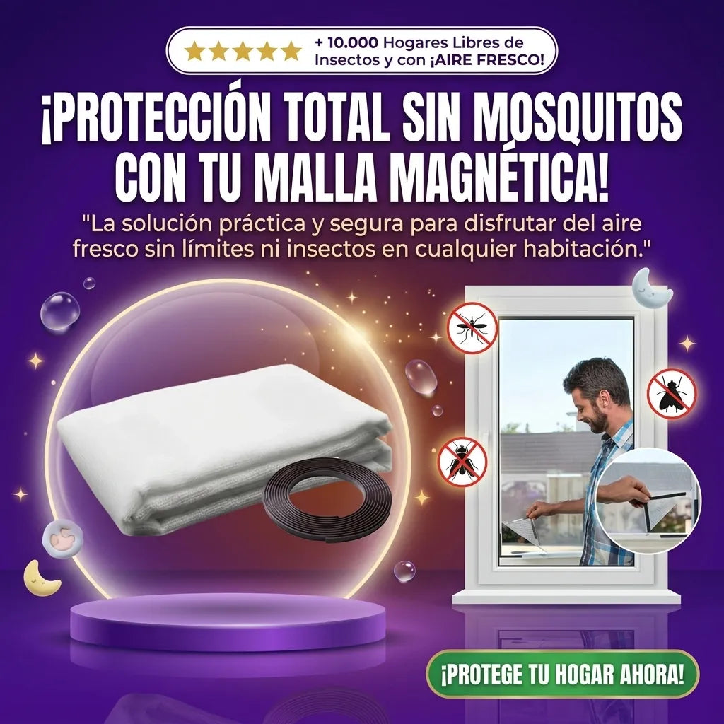 Malla Magnética Para Mosquitos
