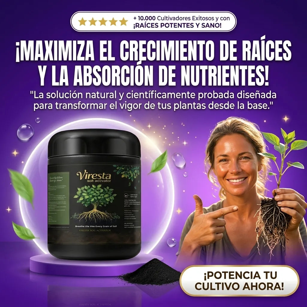 Revitalizador Viresta para Potenciar los suelos
