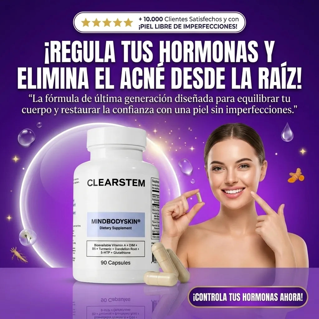 Clearstem para Eliminar el Acné Hormonal
