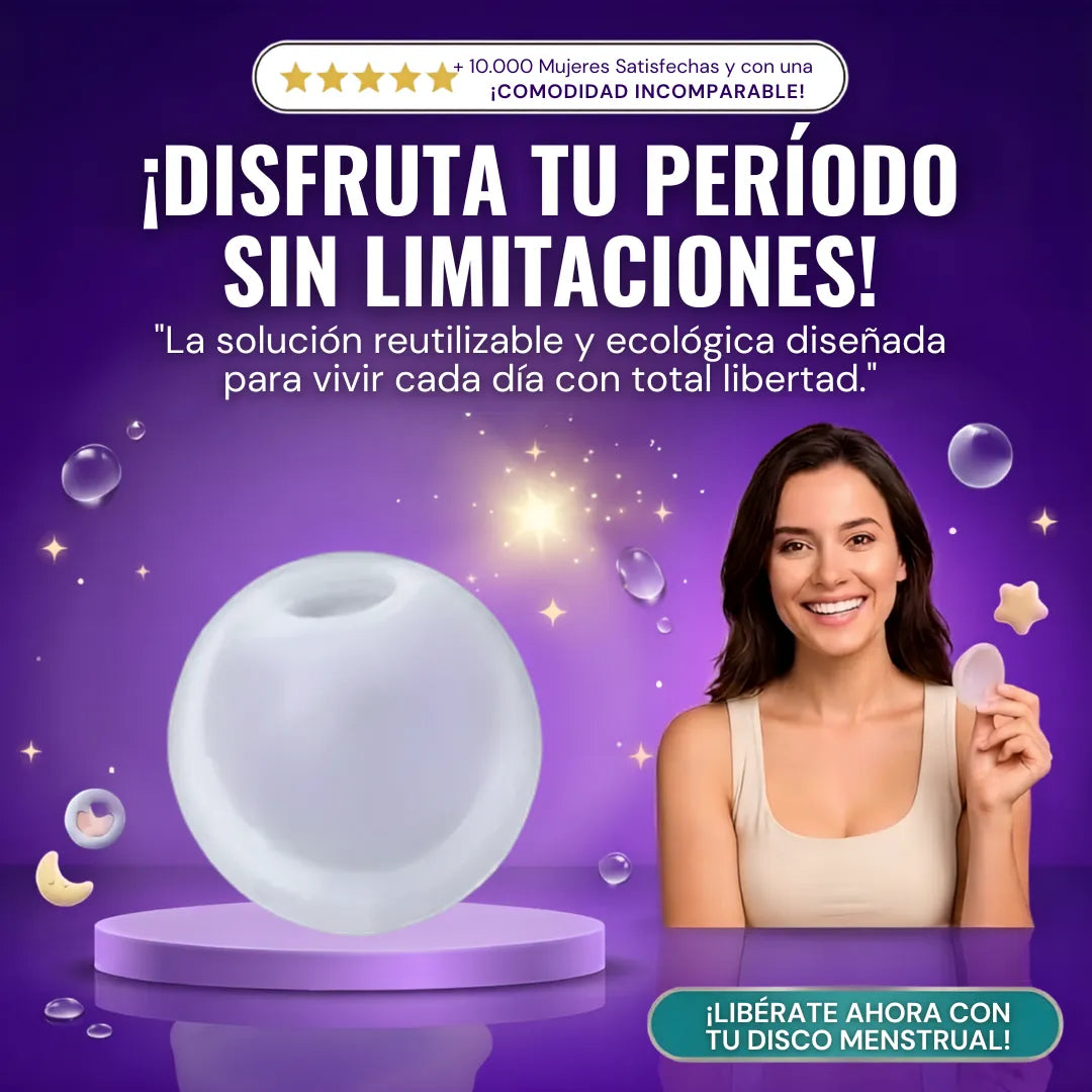 Disco Menstrual Reutilizable 3x1