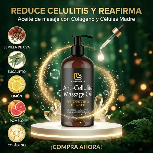 Aceite Anticelulitis para Masajes