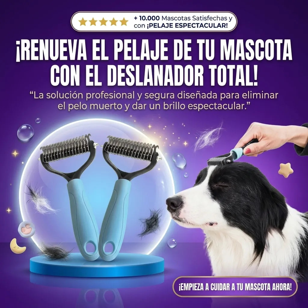 Peine Deslanador para Mascotas