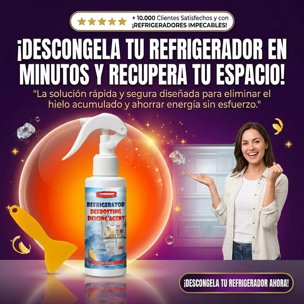Spray de Descongelación para Refrigeradores 2x1