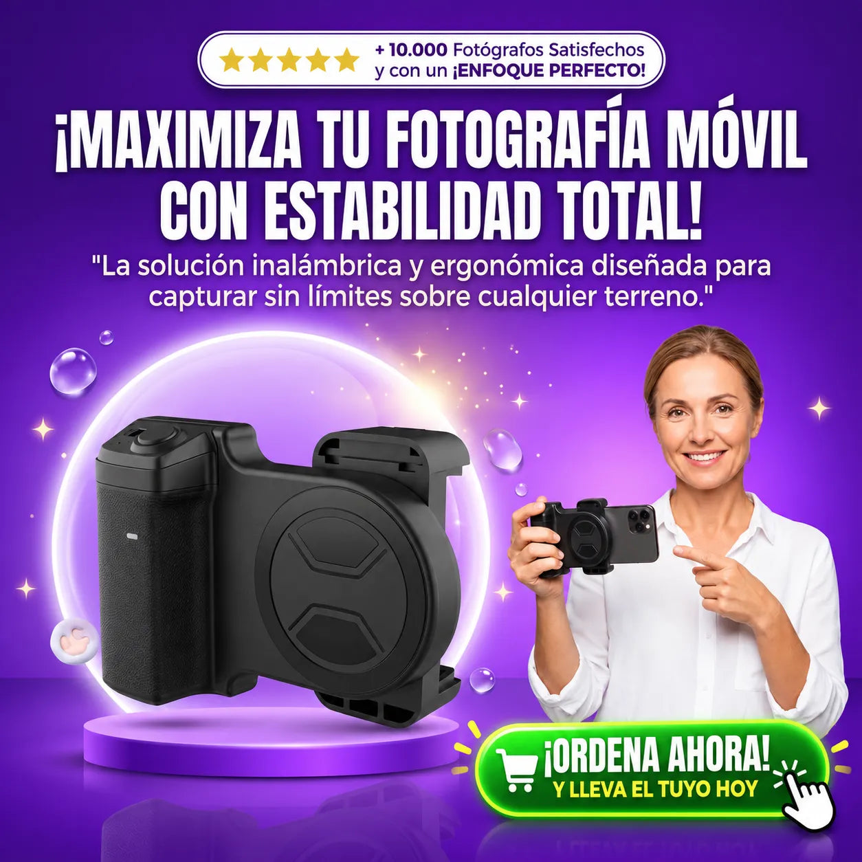 Soporte Inalámbrica para Teléfono