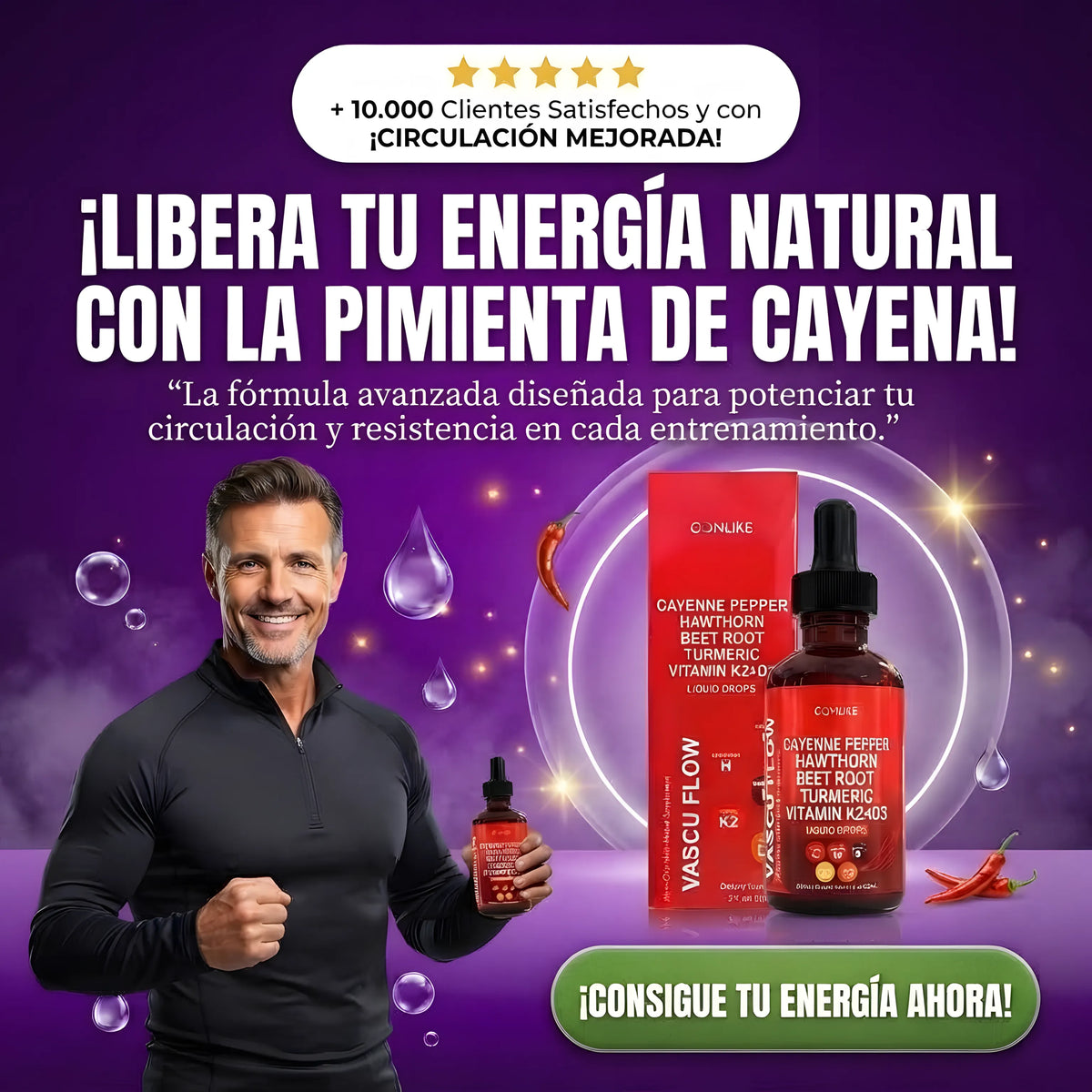 Vascuflow Suplemento de Pimienta