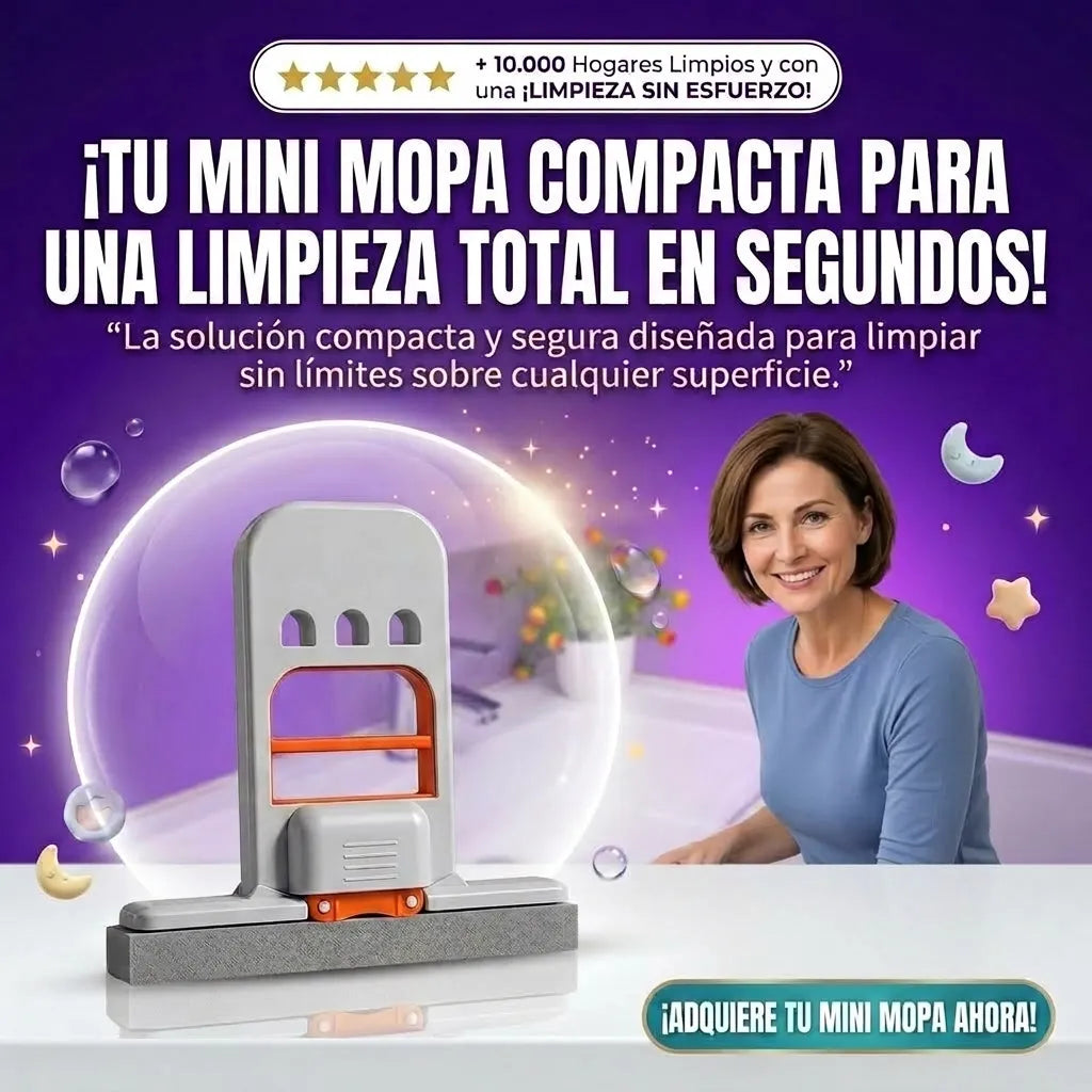 Mini Mopa de Esponja 3x1