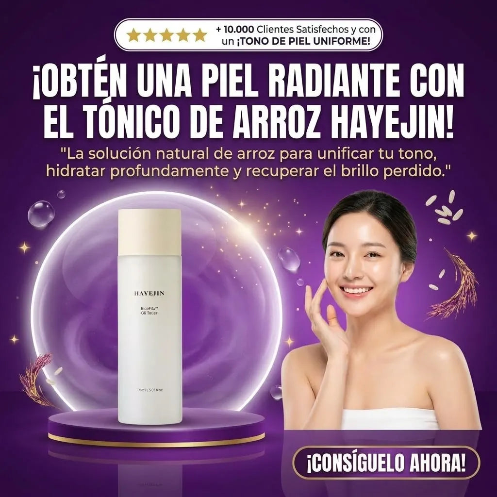 Tonico Facial Hayejin Aceite Arroz
