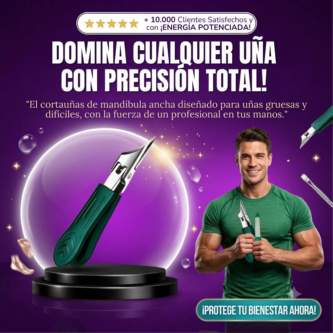Cortaúñas de Pie de Mandíbula Ancha 2x1