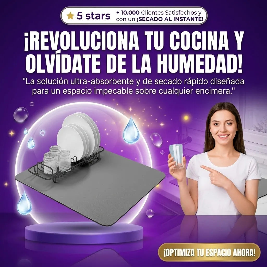 Tapete Absorbente para platos Promoción 2X1
