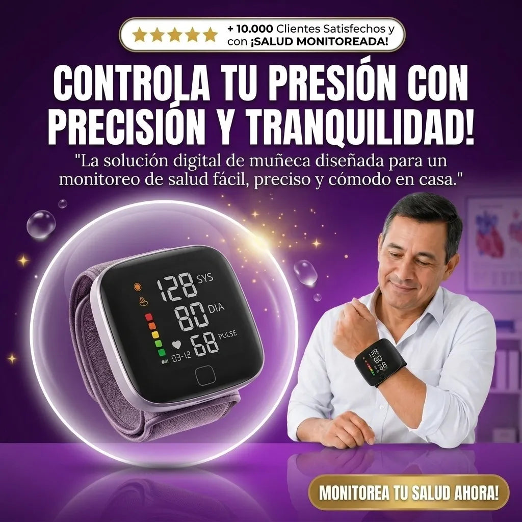 Tensiómetro Digital de Muñeca
