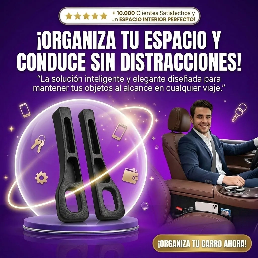 Set de 2 Organizadores Laterales para Carro