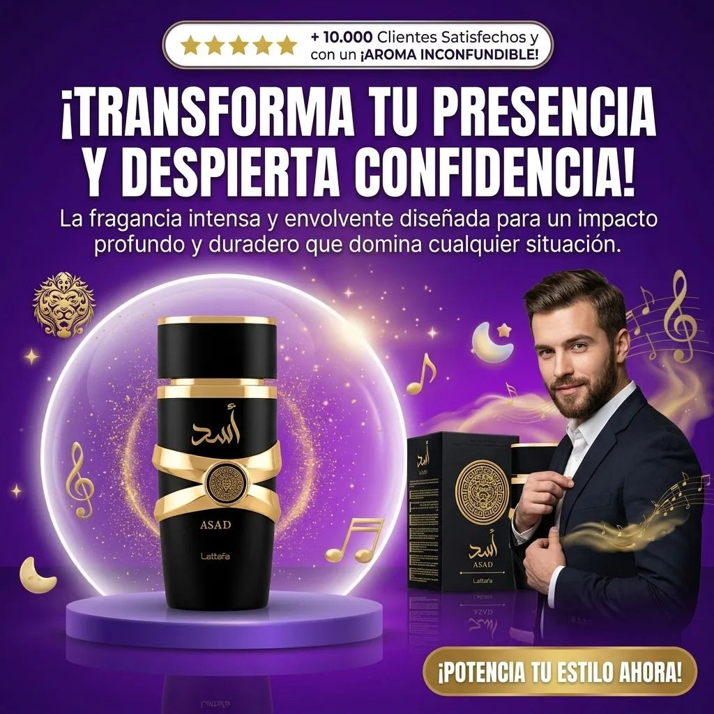 Perfume Asad Lattafa Masculino