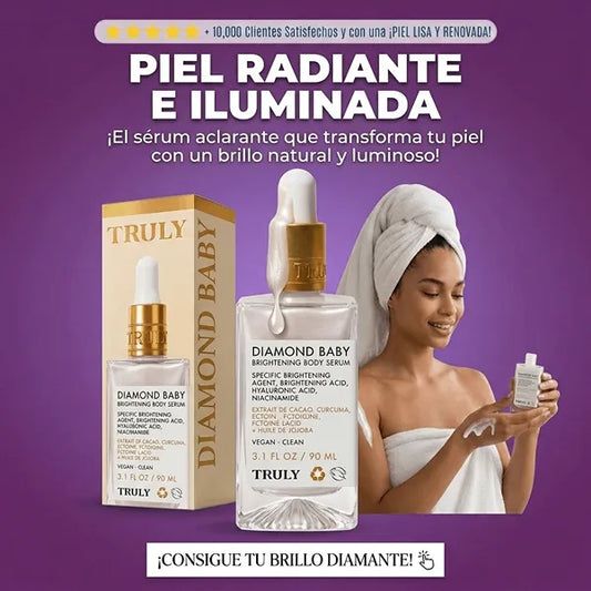 Serum Iluminador Post Afeitado Truly Diamond Baby