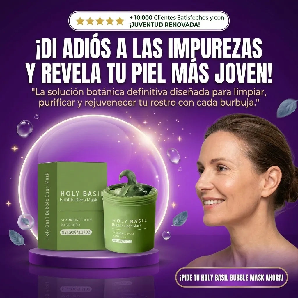 Mascarilla Para Holy Basil Viral
