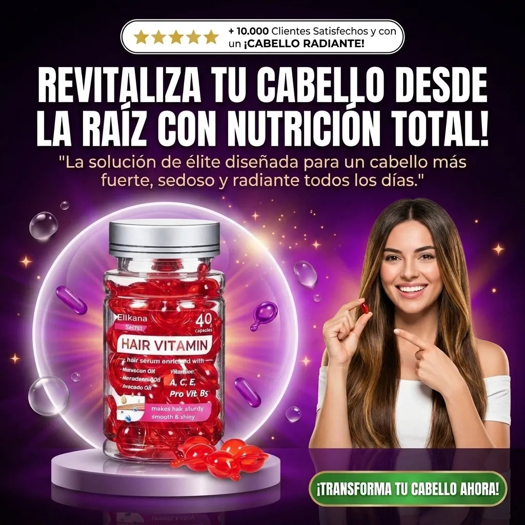 Capsulas Vitaminas Para Cabello