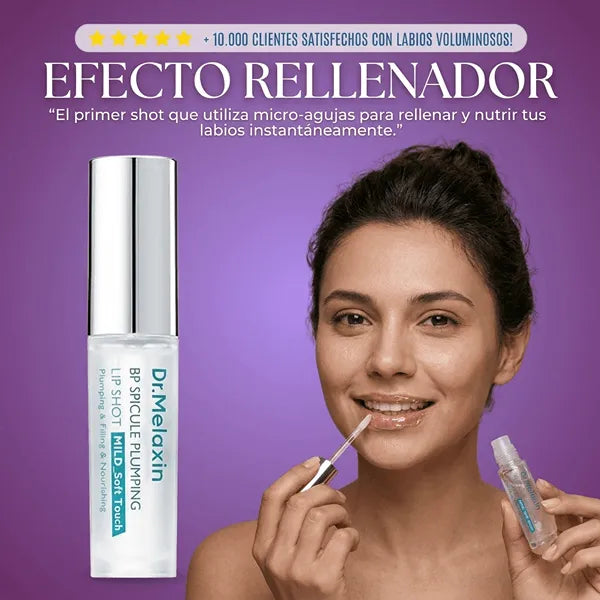 Brillo Labial con Colágeno y Microagujas Dr Melaxin