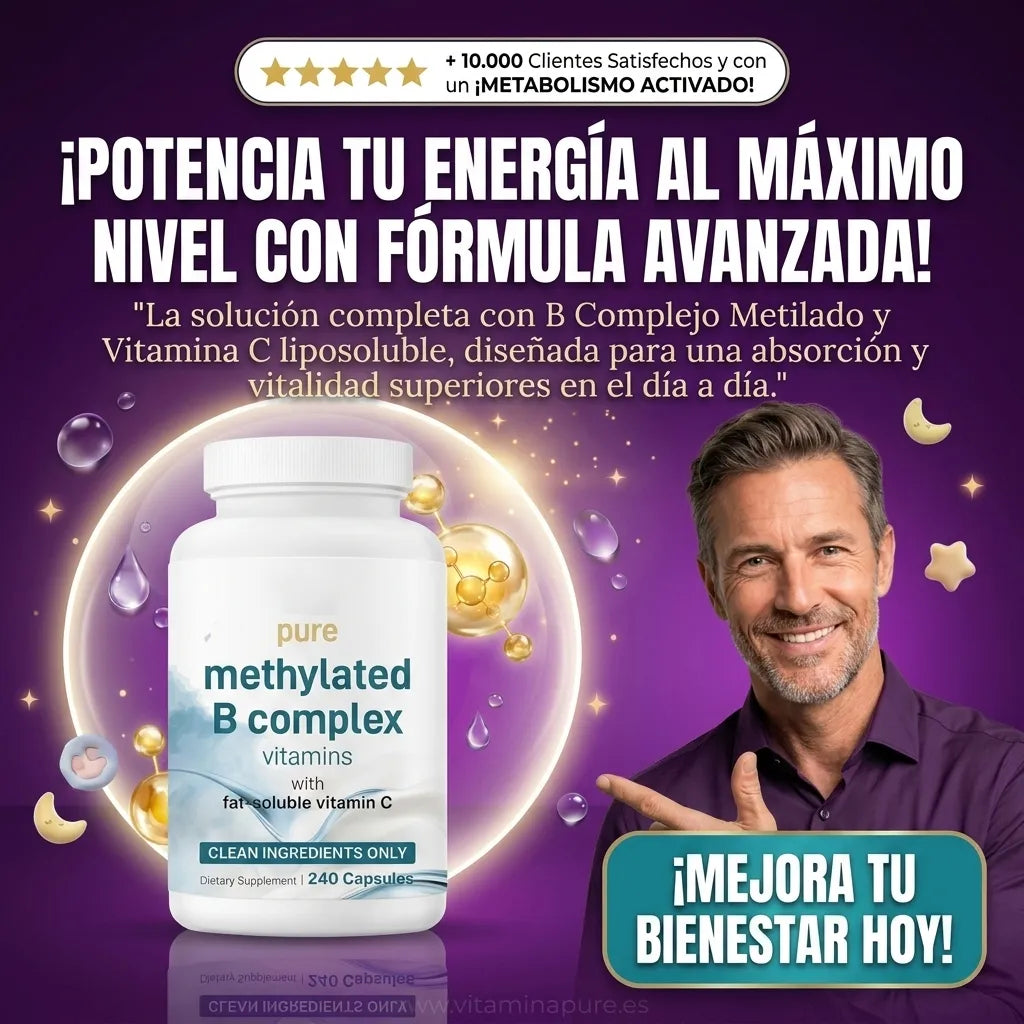 Cápsulas Methylated Complejo B