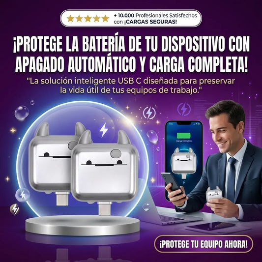Protector de Batería con Apagado Automático y Carga Completa