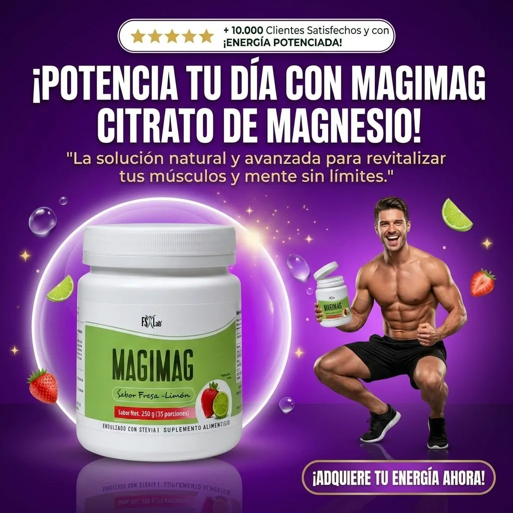 Suplemento Magimag Citrato De Magnesio
