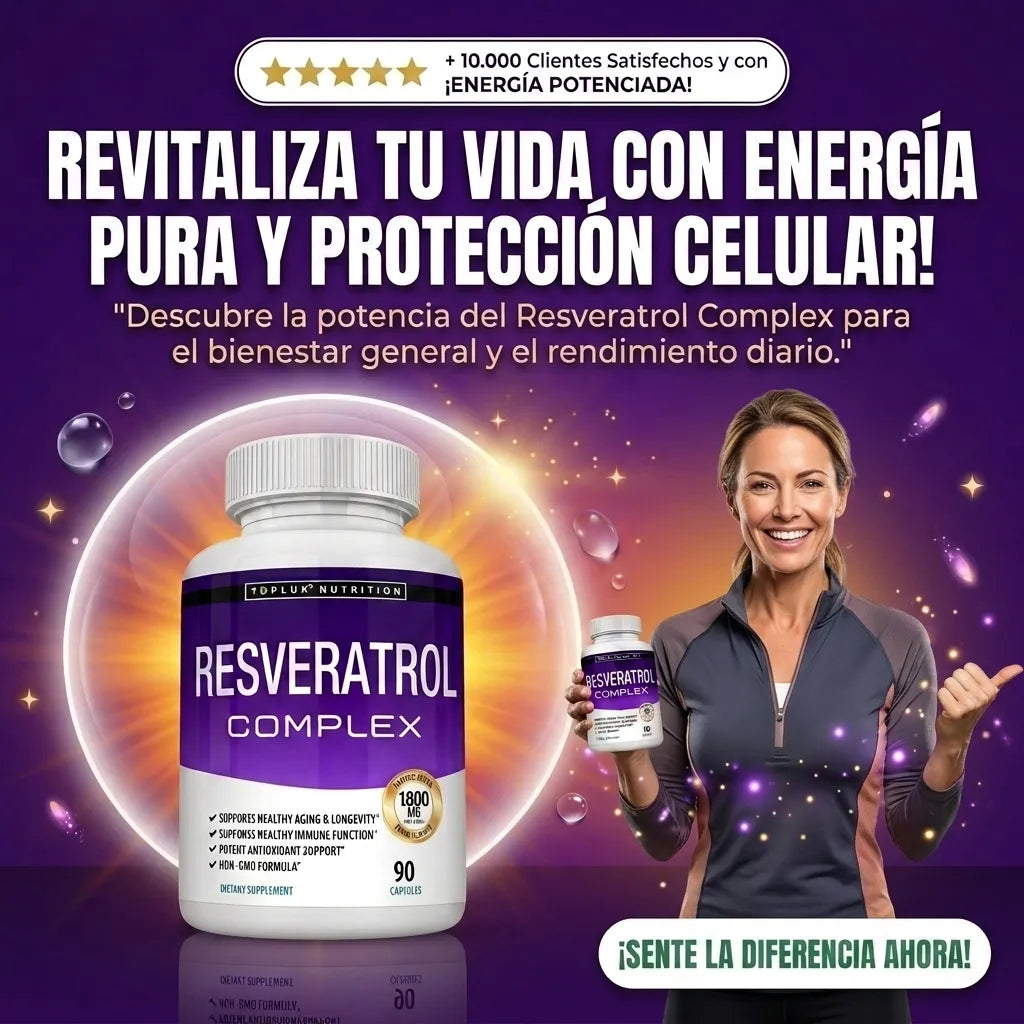 Suplemento Resveratrol Complex Toplux
