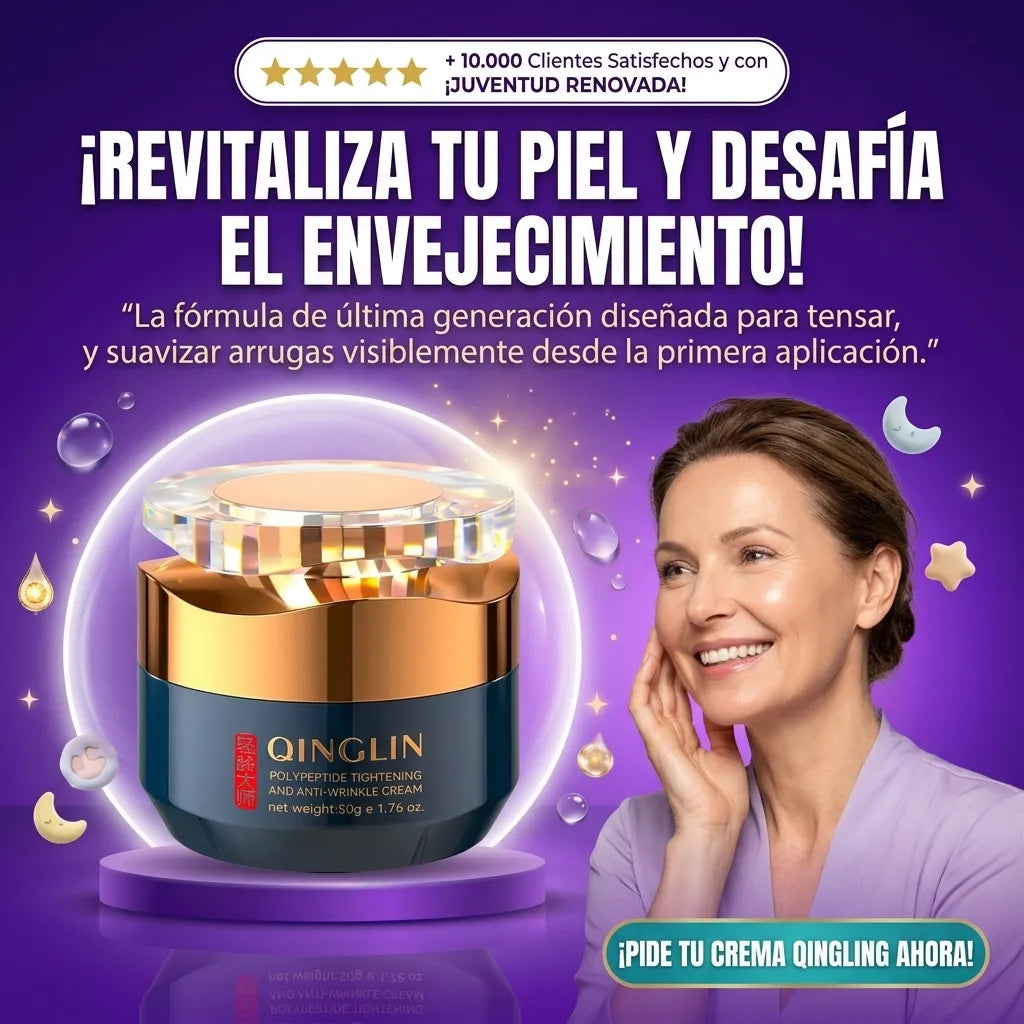 Qingling Crema Reafirmante Antiarrugas 2x1