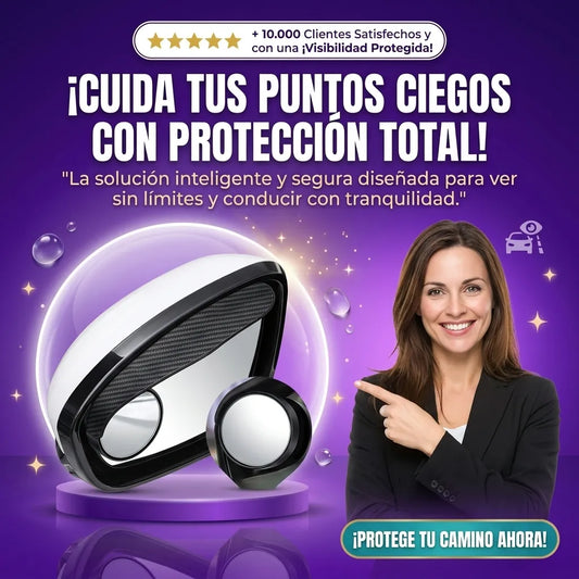 Espejo Retrovisor Punto Ciego Promoción de 2 Unidades