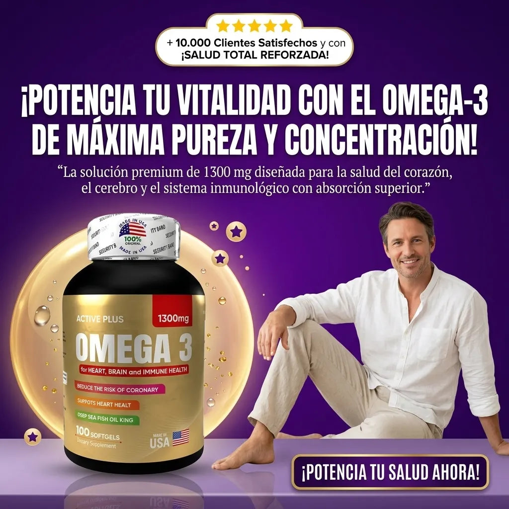 Omega-3 Active Plus de 1300 mg