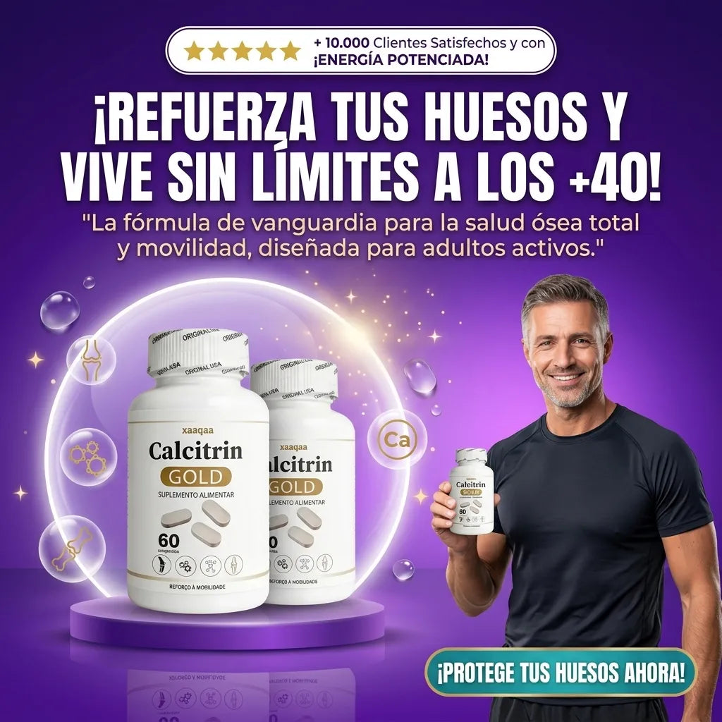 Calcitrin Gold para Fortalecer los Huesos