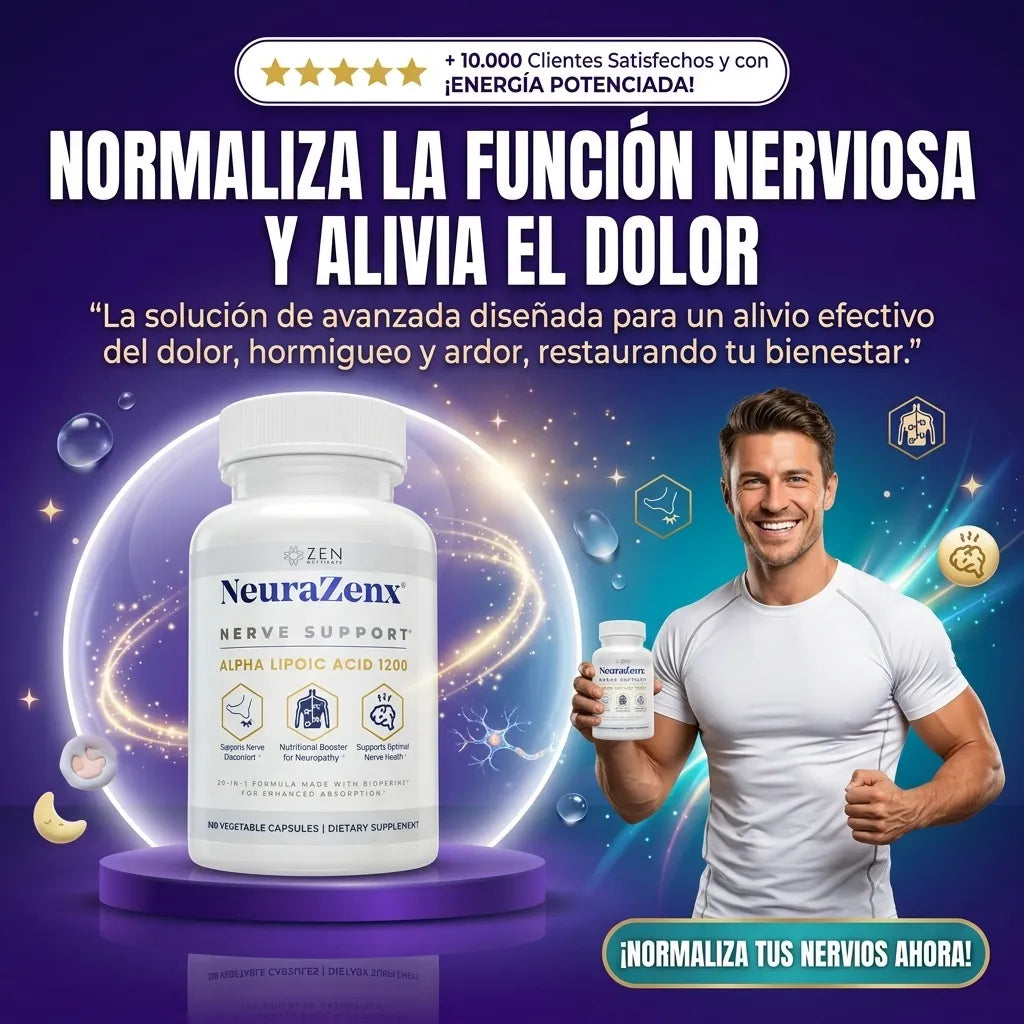 NeuraZenx para mejorar la Función Nerviosa
