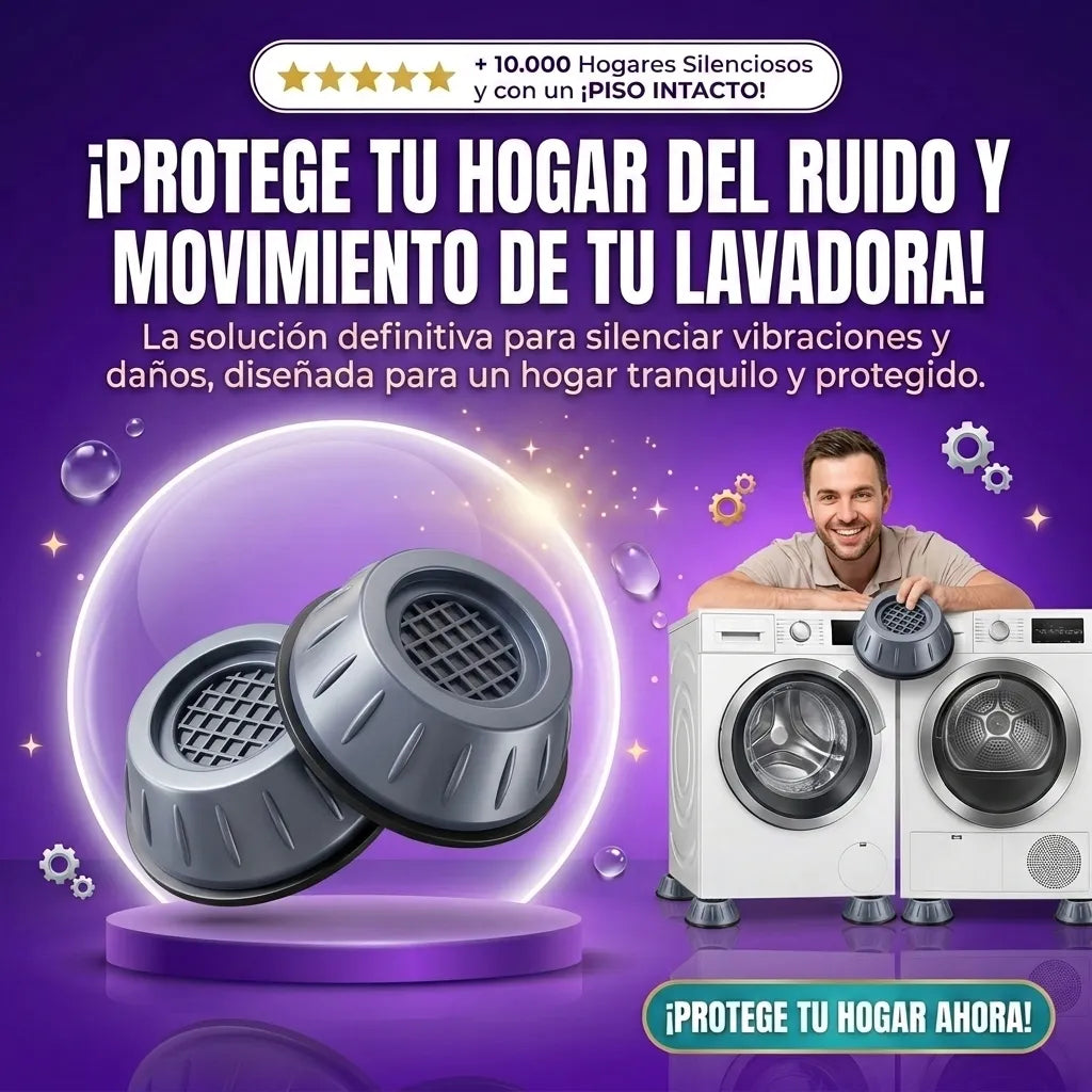Soporte Antivibración de Lavadora Y Secador